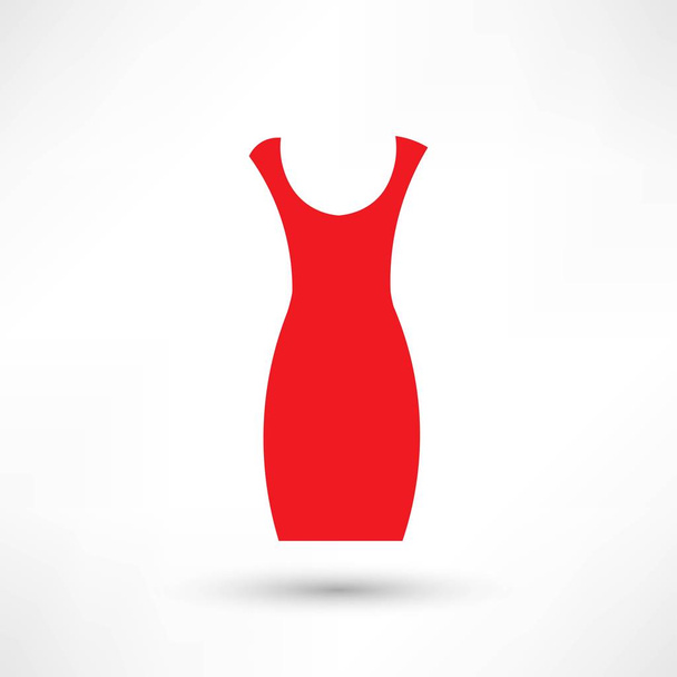 Dress flat Icon - Διάνυσμα, εικόνα
