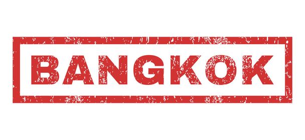 Bangkok Rubber Stamp - Vektör, Görsel