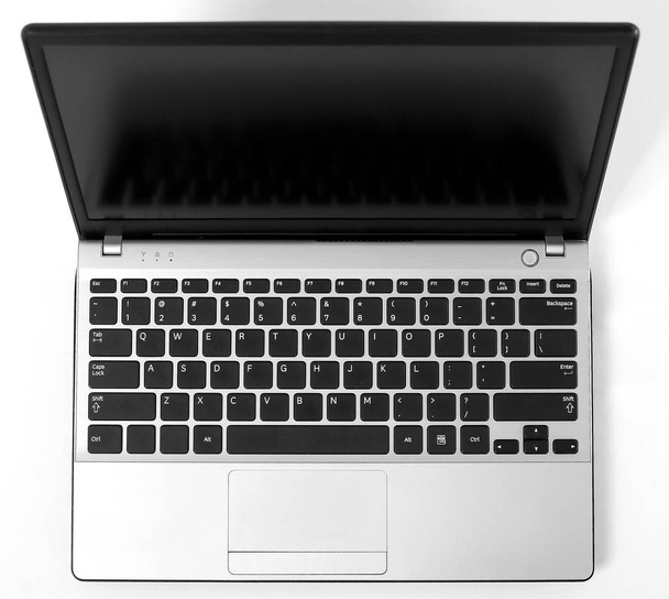 Laptop on a white background. Close up. - Photo, image