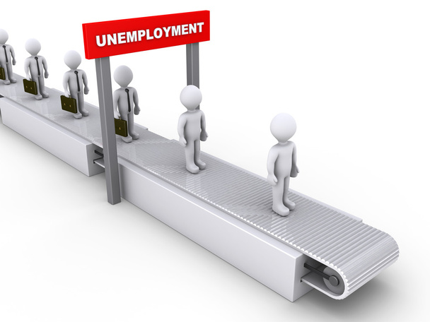 nieuniknione bezrobocia - Zdjęcie, obraz