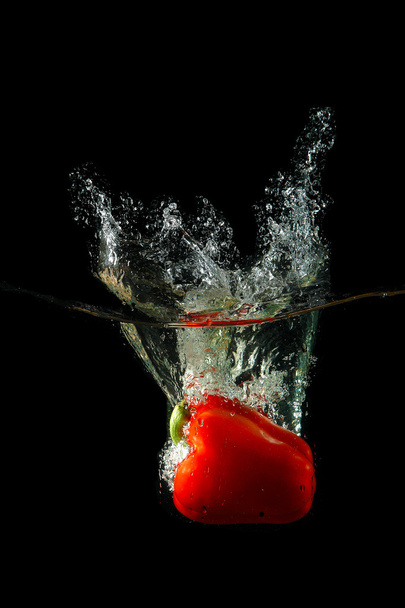 Sweet red pepper - Fotoğraf, Görsel