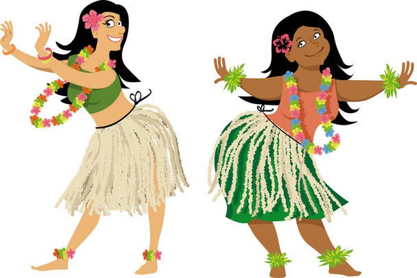 SVG, Vettoriale - Bambina Sveglia Di Vettore Dentro Nel Hula Tradizionale  Di Dancing Del Costume Hawaiano. Bambina Di Vettore Illustrazione Hawaiana  Di Vettore Di Dancing Della Bambina. Image 90434314