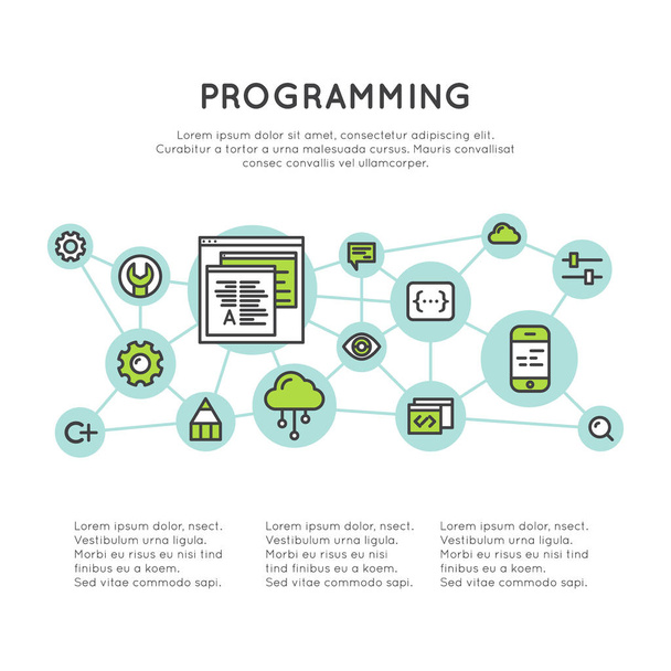 Programming and Web Development - Vector, Image