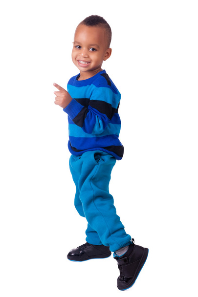portrait african american little boy - Фото, изображение