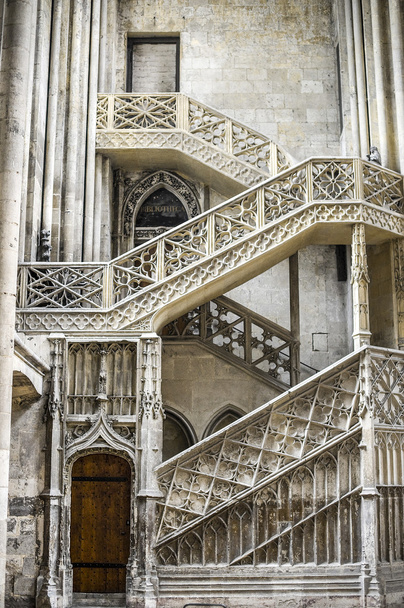 Rouen - kathedraal interieur - Foto, afbeelding