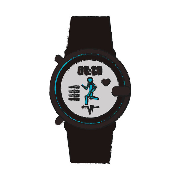 icono de reloj deportivo
 - Vector, Imagen