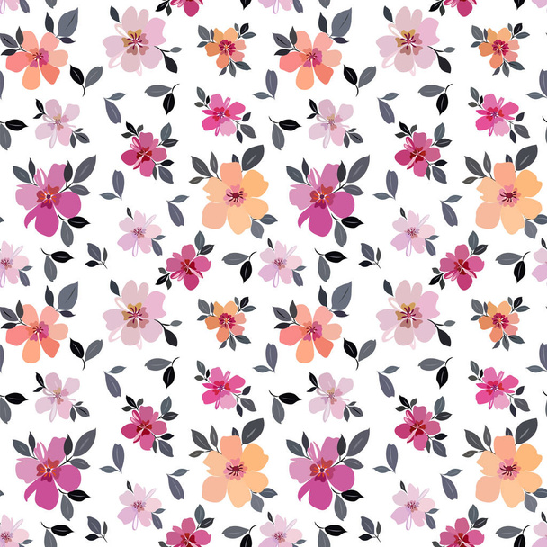 bright floral pattern - Vettoriali, immagini