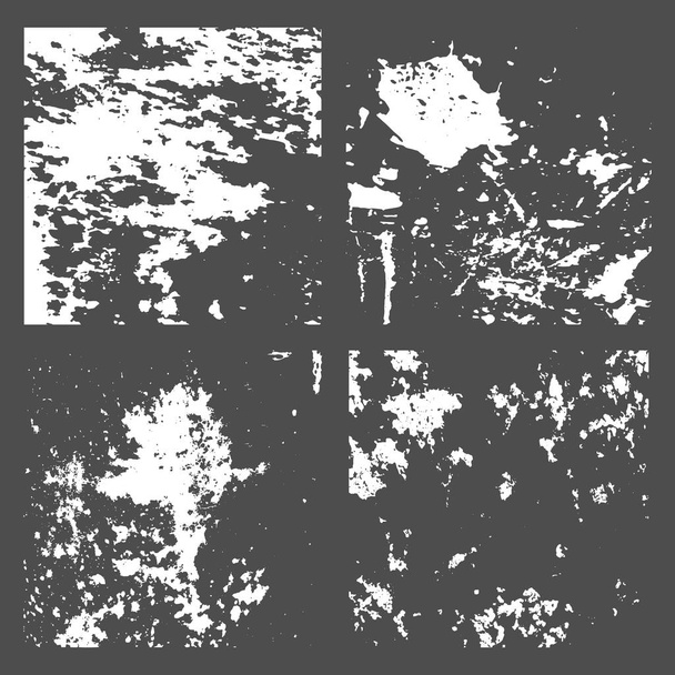 Grunge Black and White Texture - Wektor, obraz
