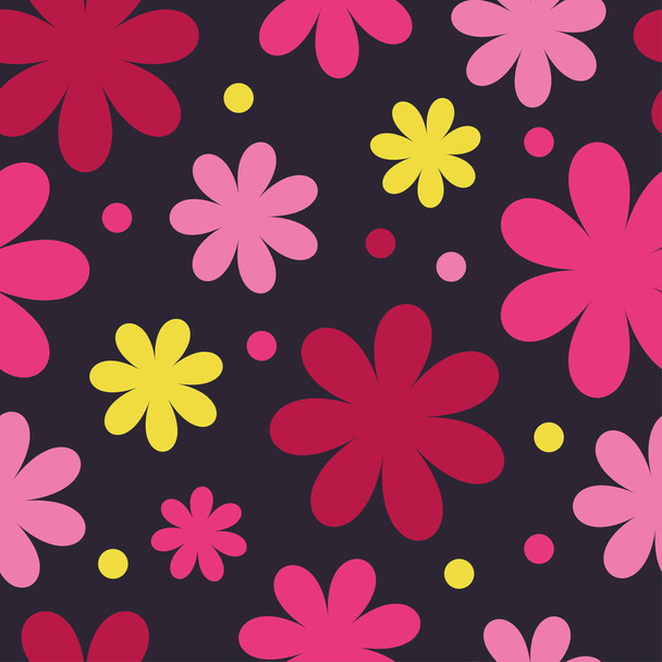 Seamless floral background. Print. Cloth design, wallpaper. - Vektor, obrázek
