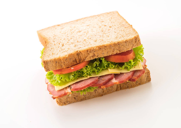 sandwich  on white background - Foto, Bild