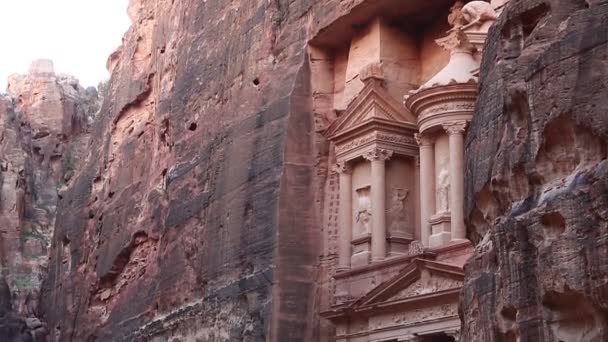 Al Khazneh antik Rose City  - Video, Çekim
