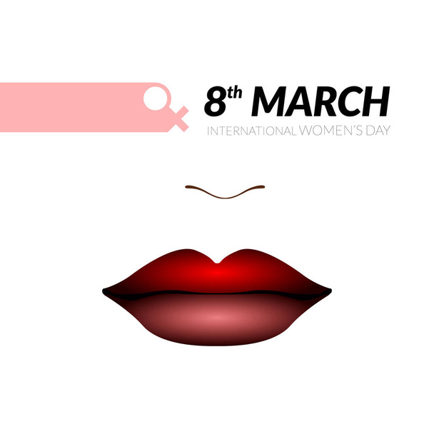 Happy Women's day - Vector, Imagen
