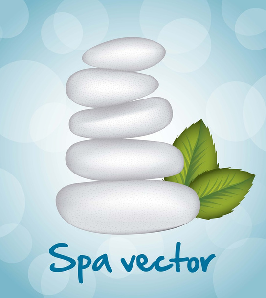 stenen spa - Vector, afbeelding