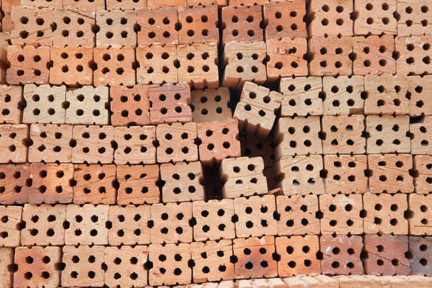Background of brick wall texture. - Φωτογραφία, εικόνα