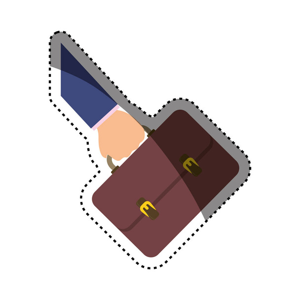Business briefcase accesorie - Vector, Image