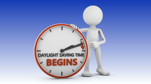 daylight saving time - Footage, Video