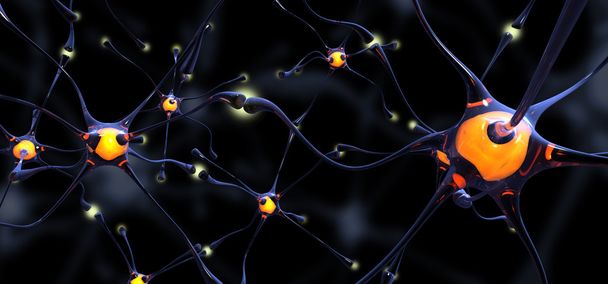 Crystal neurons - Photo, Image