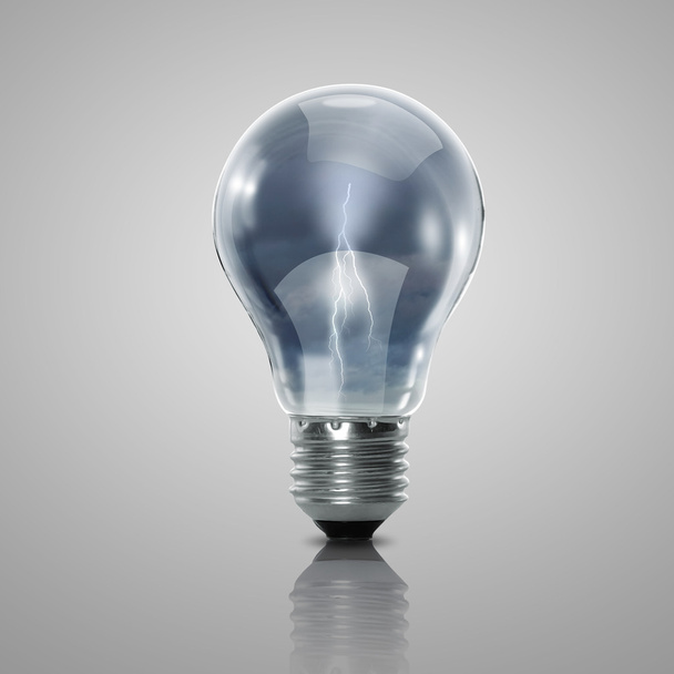 Electric bulb illustration - Photo, Image