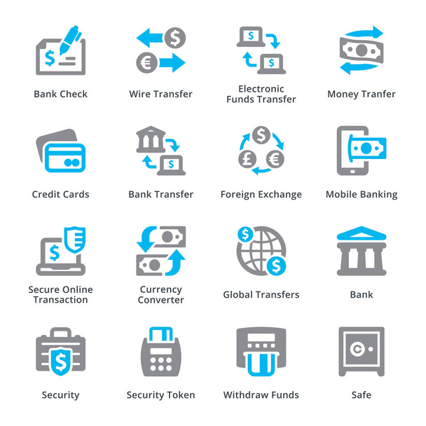 Personal & Business Finance Icons Set 3 - Sympa Series - Vector, Image