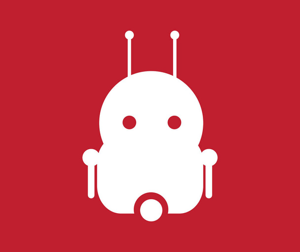 Diseño de la mascota del robot cibernético
 - Vector, imagen