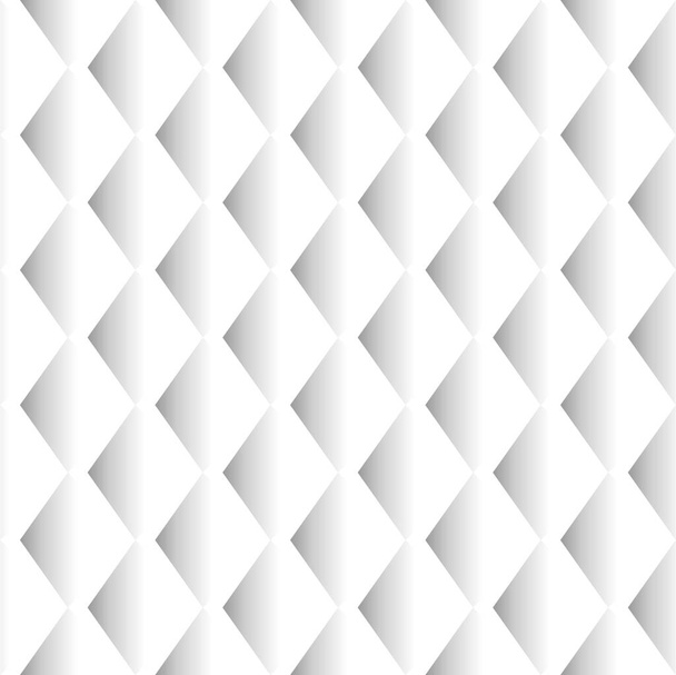 Vector illustration of seamless pattern with gradient on white background. The pattern resembles the scales. It can be used in the design of cloth, packaging, wrapping paper, wallpaper, etc. - Vector, Image