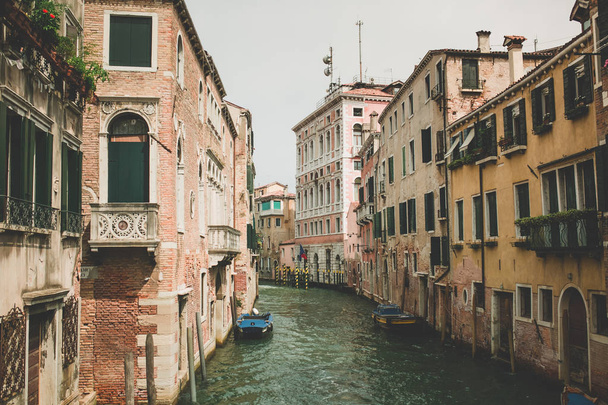 italy venezia canal bridge - Photo, Image
