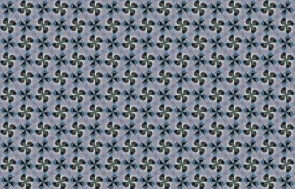 Rhombus achtergrond. Abstracte zwart-wit patroon van kruis of Overstekende lijnen. Blauw grijs bruin rood textuur. - Foto, afbeelding