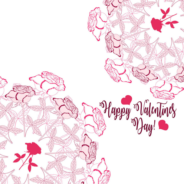 Valentines Day Background - Vector, Image