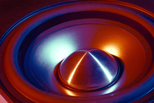 colorful loudspeaker detail - Photo, Image