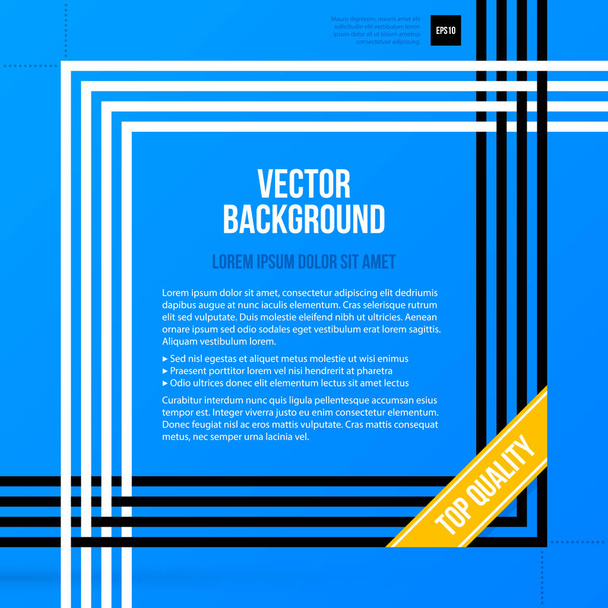 Corporate business text background template. Useful for presentations and advertising. - Vektor, Bild