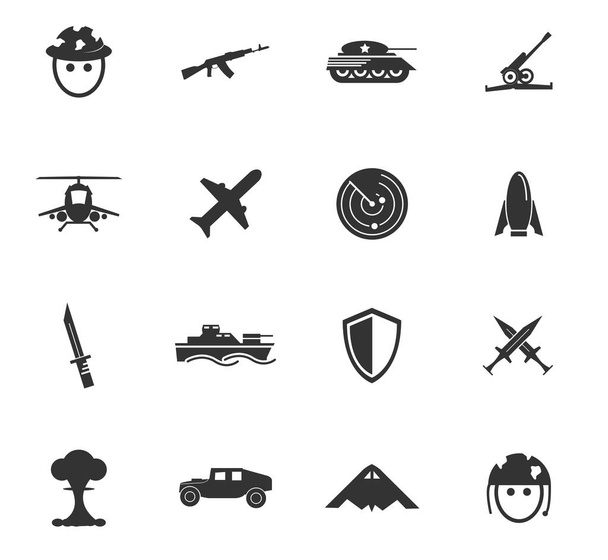 sada válce symboly ikon - Vektor, obrázek