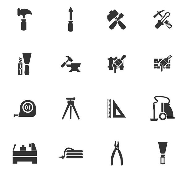 work tools icon set - Vector, Image