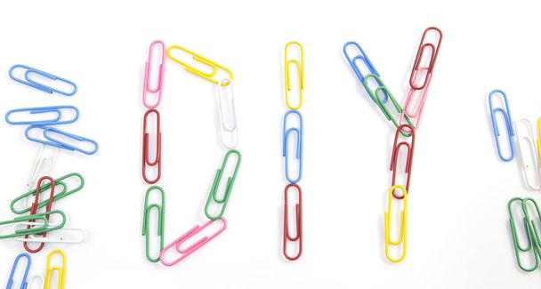 Colorful paper clips  - Photo, Image