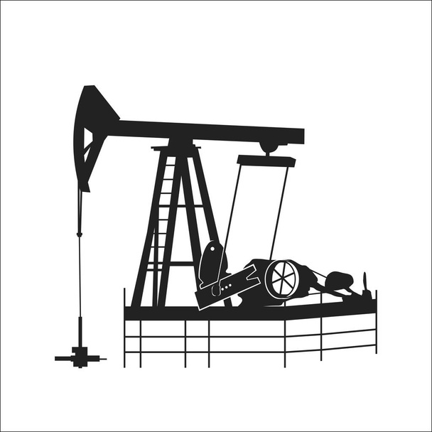 Szöcske olajszivattyú - Vektor, kép