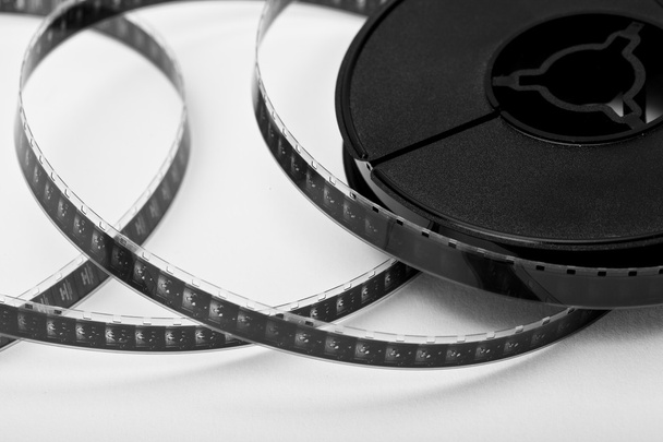 Carrete de película fotográfica tira de película negativa antigua tira de película 8mm carrete de película agujero de fuego de cine
 - Foto, imagen