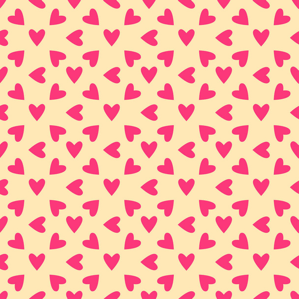 Seamless hearts pattern - Vektor, obrázek