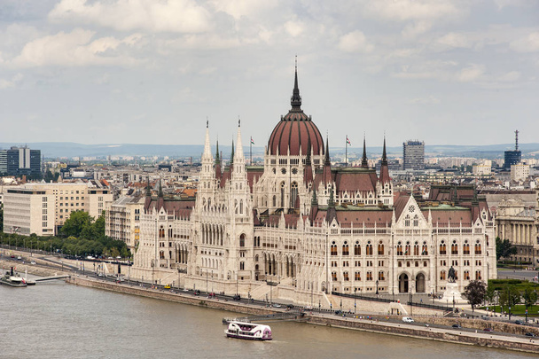 Hungarian Parliament in Budapest - Fotó, kép