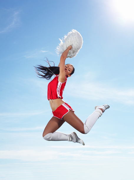 Young female cheerleader - Foto, immagini