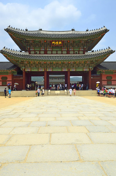 Gyeongbok Palace, Σεούλ, Δημοκρατία Κορέας - Φωτογραφία, εικόνα