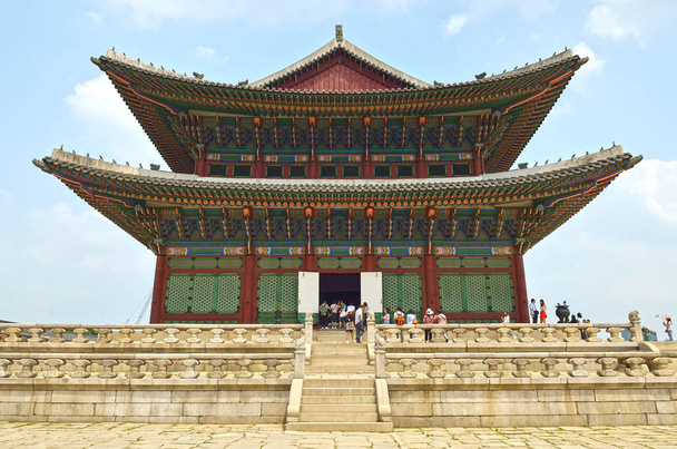 Gyeongbok палац, Сеул, Республіка Корейська - Фото, зображення