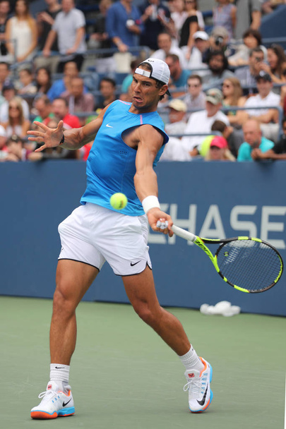  Grand Slam champion Rafael Nadal of Spain in practice for US Open 2016 - Valokuva, kuva