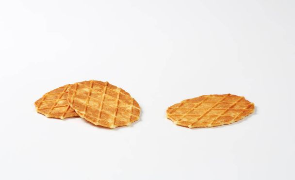 Biscuits au beurre et gaufres
 - Photo, image