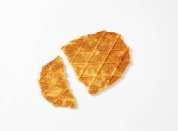 tereyağı waffle kurabiye - Fotoğraf, Görsel