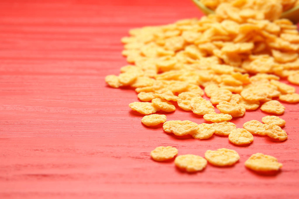 Corn flakes and bowl - Photo, image