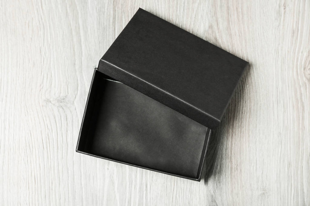 Black empty box - Foto, Imagen