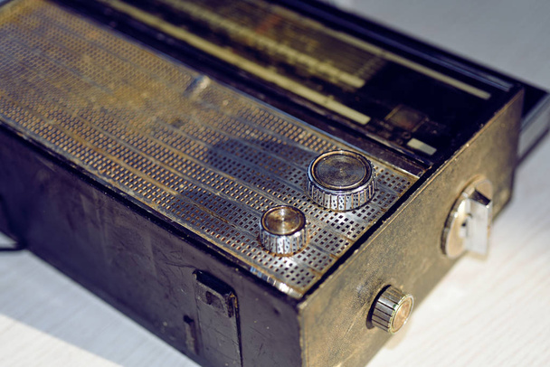 Photo of retro radio. - Valokuva, kuva