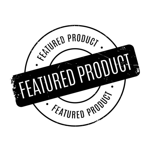 Featured Product rubber stamp - Vector, Imagen