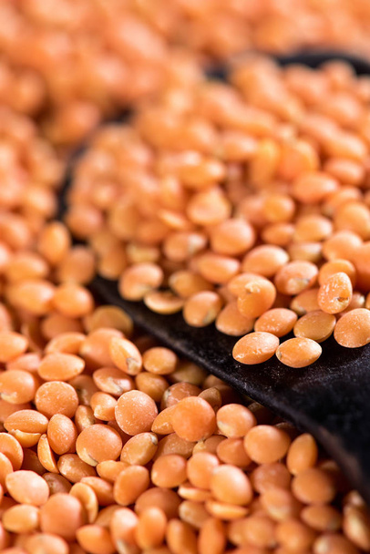 pile of red lentils - Photo, Image