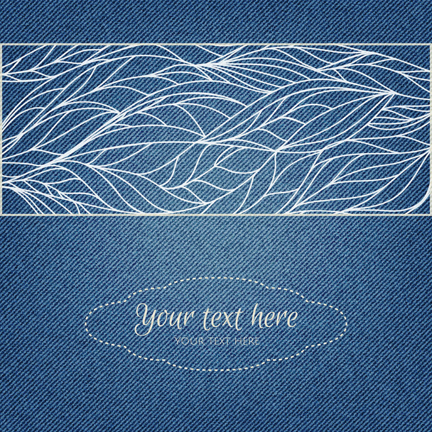 Invitation card with abstract grid texture. - Vektor, kép