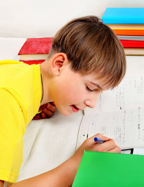 Kid doing Homework - Photo, image